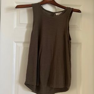 Brown tank top